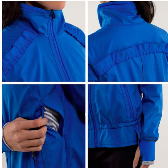 LULULEMON Run: Bandit jacket Baroque Blue - Picture 2 of 8